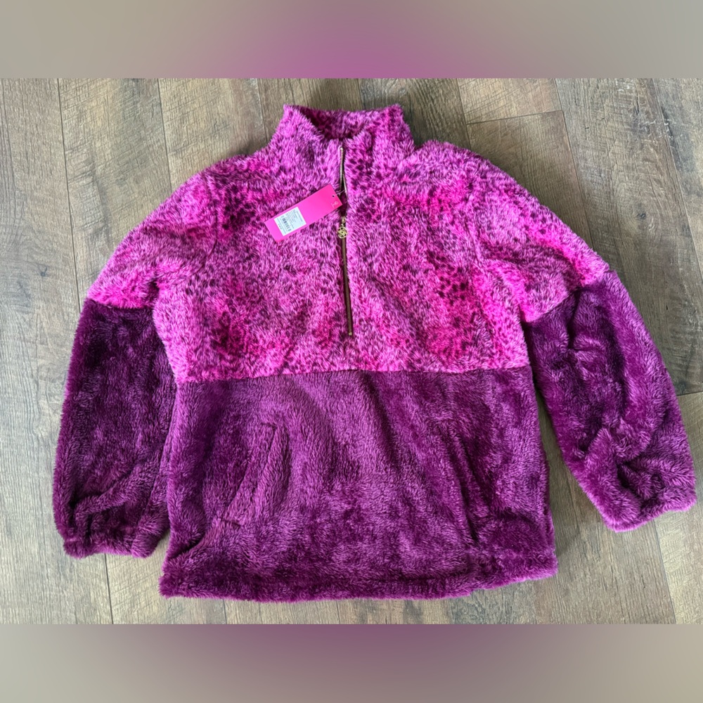 Lilly Pulitzer Vibrant Pink and Purple womans Jacket